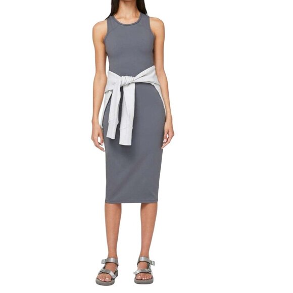 Lululemon Women's Size 2 Picnic Play Dress Steam Blue Sleeveless Mini - Picture 3 of 9